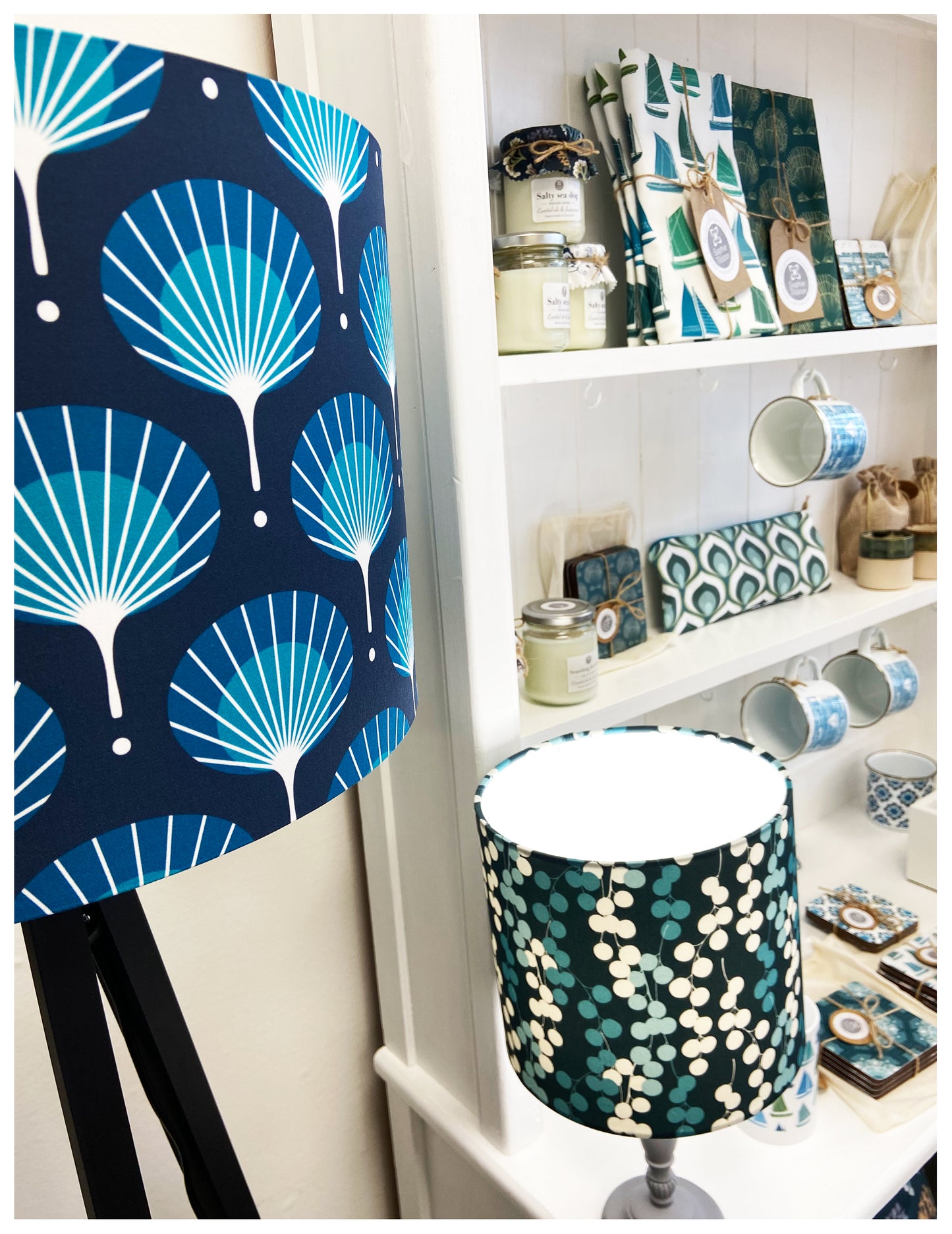 FAN (blues) Lampshade