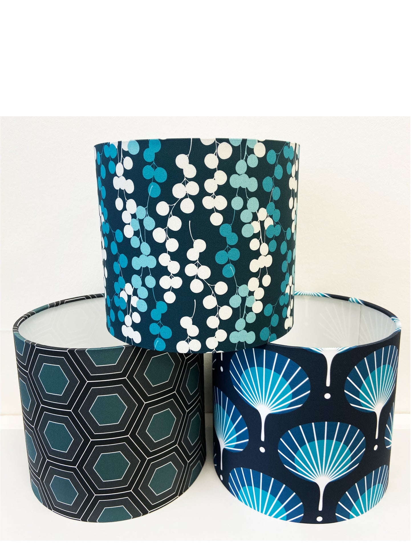 EMILY (on white) Lampshade