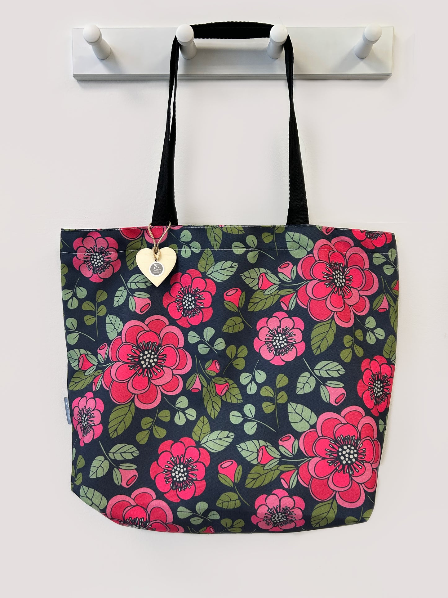 ELIZA Tote bag (pink flowers)