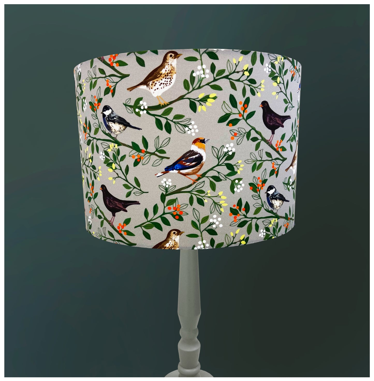 IN THE WOODS (British birds) Lampshade