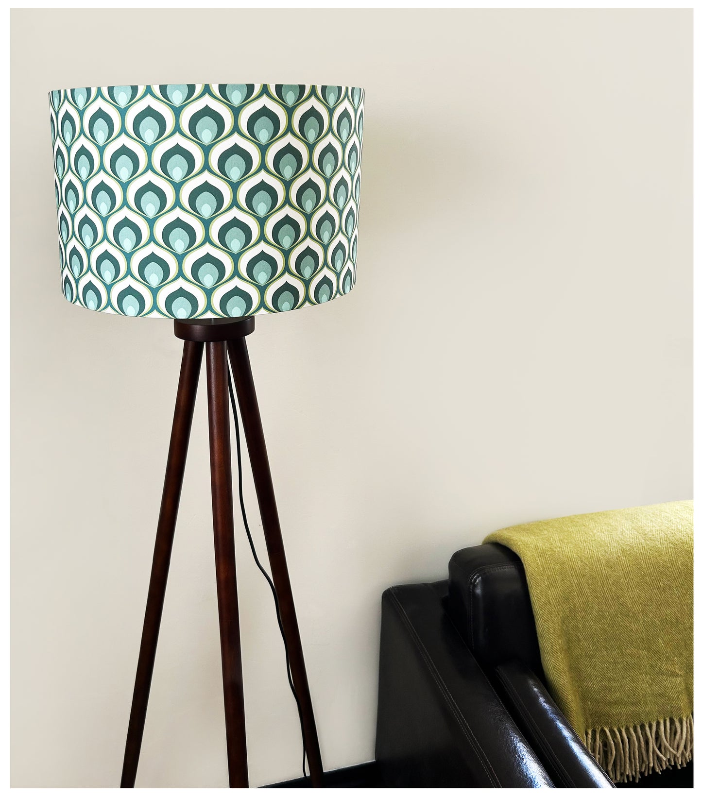 OLIVER (teal) Lampshade
