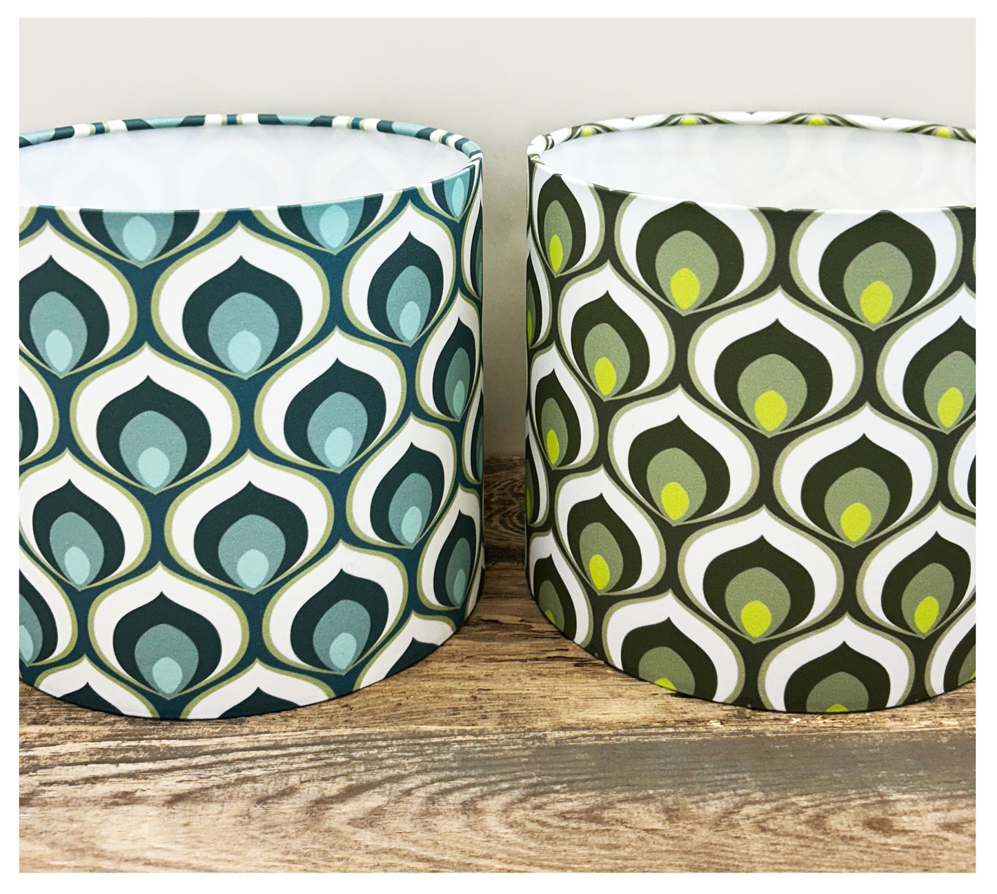 OLIVER (teal) Lampshade