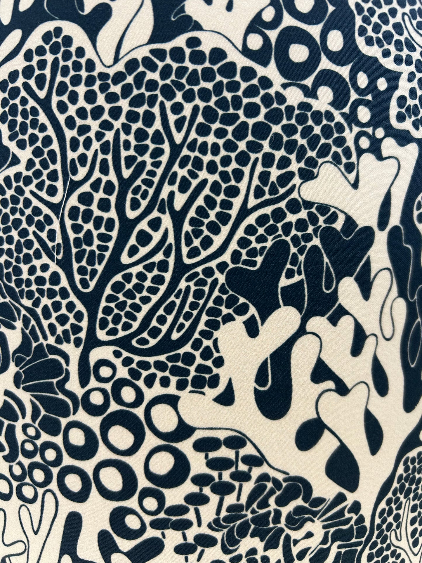 TIDE (dark blue & off white) Lampshade