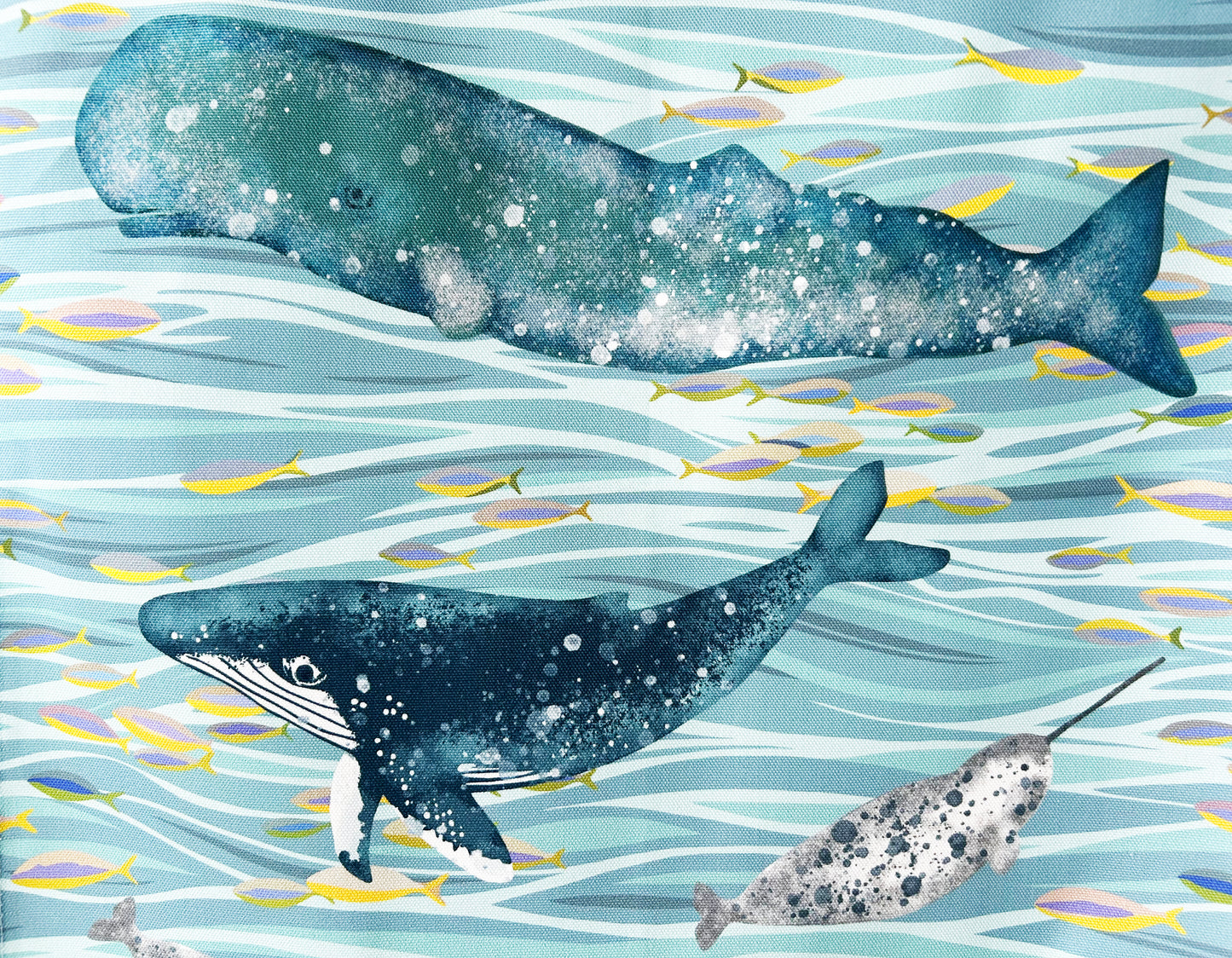 HUMPHREY & FRIENDS Cotton tea towel