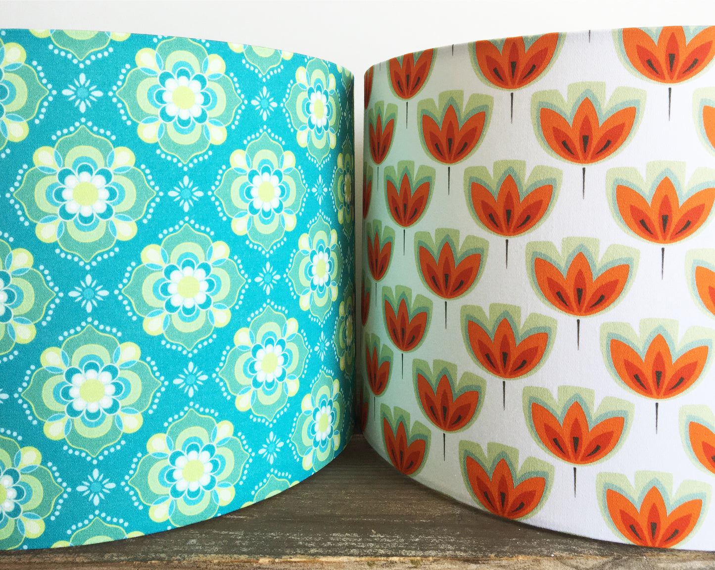BOHO turquoise & green Lampshade