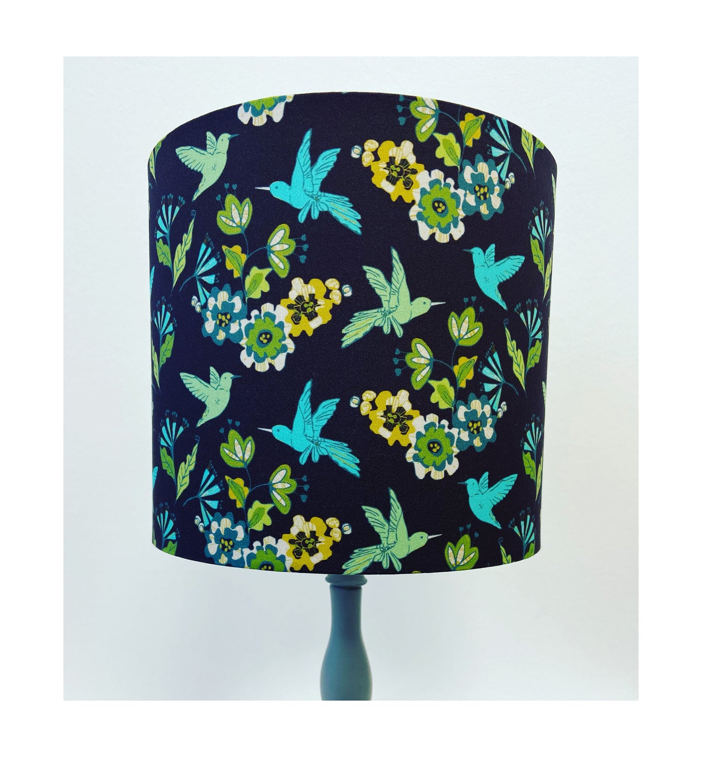 CHARLIE Flowers (greys) Lampshade