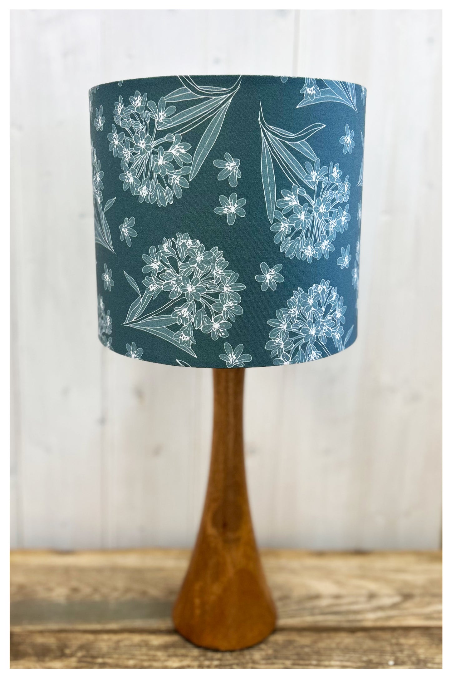 AGAPANTHUS (Grey blue) Lampshade