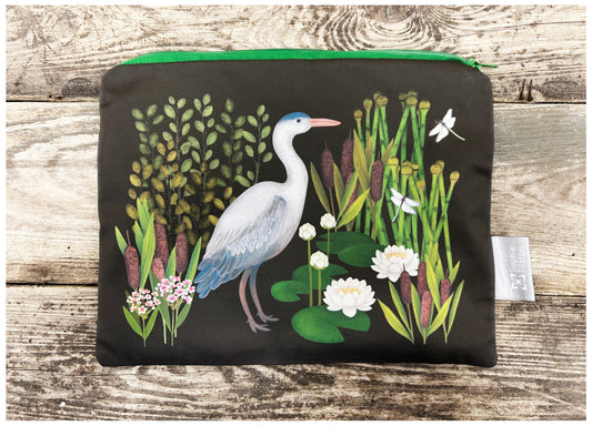 BY THE RIVER Pouch (waterproof lining)