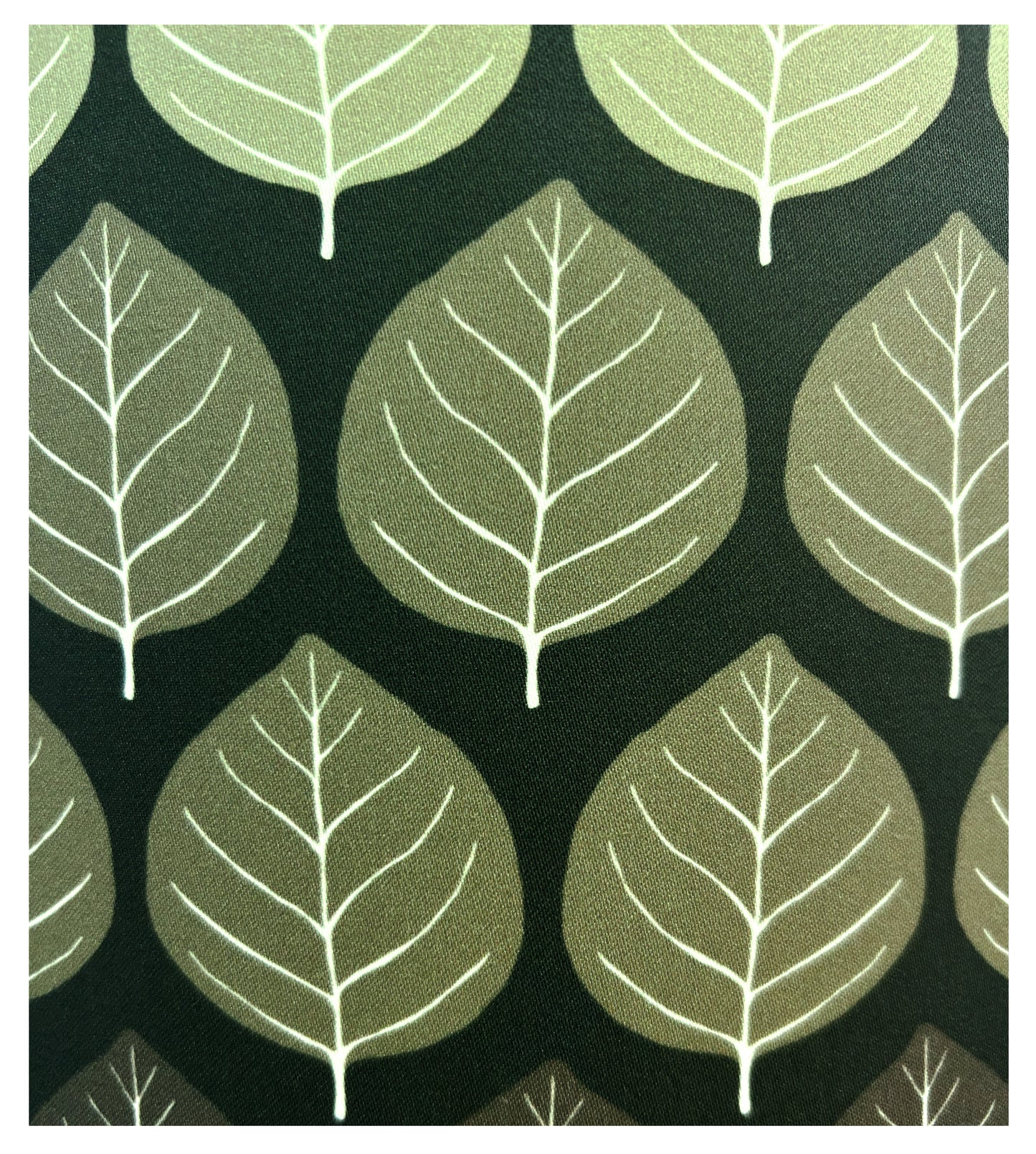 GREEN LEAVES (Muted green) Lampshade