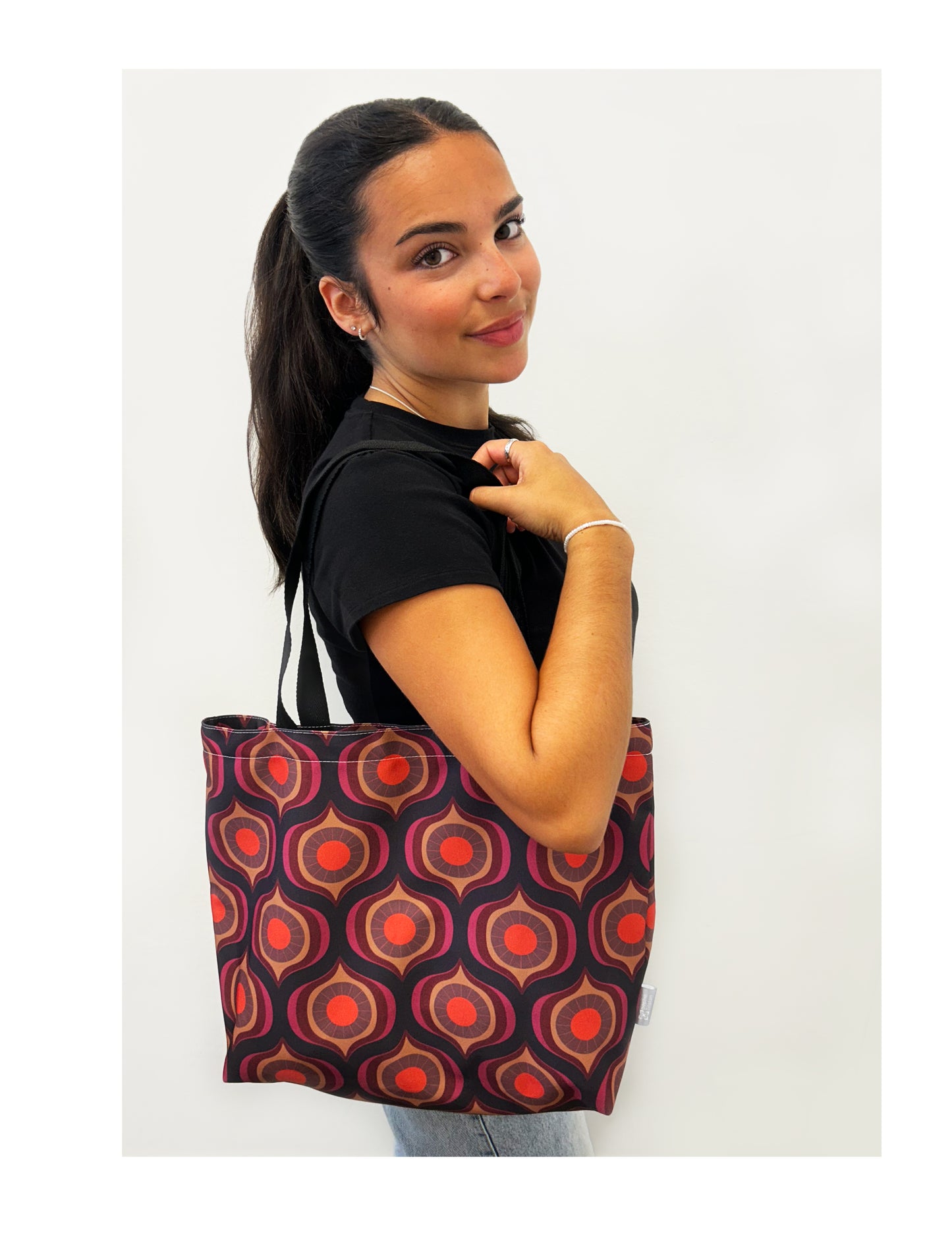 MARGOT Tote bag (pink & orange)