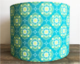 BOHO turquoise & green Lampshade