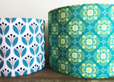 BOHO turquoise & green Lampshade