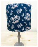 FLOWERING EUCALYPTUS (blues) Lampshade