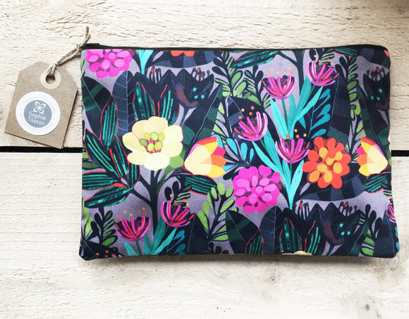 TROPICAL NIGHT Make up bag / pouch